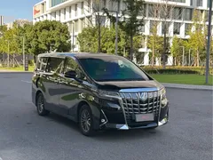 2021 Toyota Alphard Hybrid 2.5L Premium, чёрный — фото 3