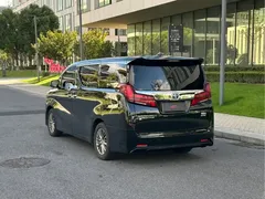 2021 Toyota Alphard Hybrid 2.5L Premium, чёрный — фото 5