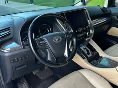 2021 Toyota Alphard Hybrid 2.5L Premium, чёрный — фото 9