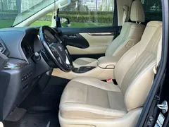 2021 Toyota Alphard Hybrid 2.5L Premium, чёрный — фото 10