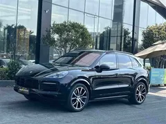 2023 Porsche Cayenne S 2.9T Platinum, чёрный — фото 1
