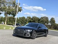 2024 Audi A8L 50 TFSI quattro, чёрный — фото 1