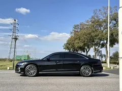 2024 Audi A8L 50 TFSI quattro, чёрный — фото 6