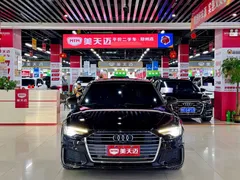 2021 Audi A6L 45 TFSI Sport, чёрный — фото 2