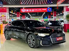 2021 Audi A6L 45 TFSI Sport, чёрный — фото 3