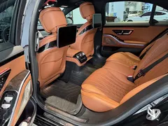 2021 Mercedes-Benz S-Class S 450 L 4MATIC, чёрный — фото 8