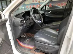 2020 Hyundai Santa Fe 380 TGDi AT 2WD GLS Luxury, белый — фото 4
