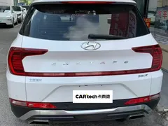 2020 Hyundai Santa Fe 380 TGDi AT 2WD GLS Luxury, белый — фото 10