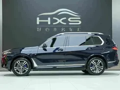 2023 BMW X7 xDrive40i Premium M Sport Package, синий — фото 3