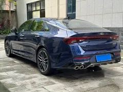 2020 Kia K5 380T GT-Line Flagship, синий — фото 10