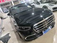 2022 Mercedes-Benz S-Class S 400 L Luxury, чёрный — фото 2
