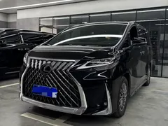 2020 Lexus LM 300h 7-seat, чёрный — фото 2