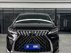 2020 Lexus LM 300h 7-seat, чёрный — фото 3