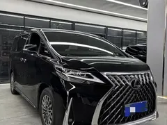2020 Lexus LM 300h 7-seat, чёрный — фото 4