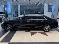 2022 Mercedes-Benz S-Class S 450 L 4MATIC, чёрный — фото 27