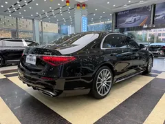 2022 Mercedes-Benz S-Class S 450 L 4MATIC, чёрный — фото 28