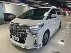 2020 Toyota Alphard 2.5L Hybrid Premium, белый — фото 1