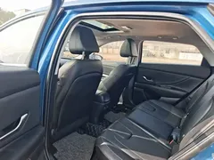 2021 Hyundai Elantra 1.5L CVT LUX Premium, синий — фото 5