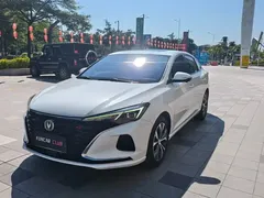 2021 Changan Eado PLUS 1.6L GDI CVT Elite, белый — фото 1