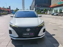 2021 Changan Eado PLUS 1.6L GDI CVT Elite, белый — фото 2