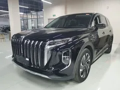 2024 Hongqi HS7 2.0T PHEV 4WD 6, чёрный — фото 2
