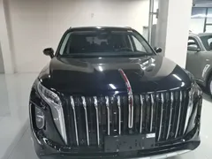 2024 Hongqi HS7 2.0T PHEV 4WD 6, чёрный — фото 3