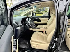 2023 Toyota Vellfire Crown Hybrid 2.5L HV Premium, чёрный — фото 4