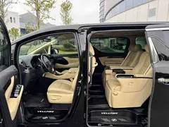 2023 Toyota Vellfire Crown Hybrid 2.5L HV Premium, чёрный — фото 5