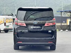 2023 Toyota Vellfire Crown Hybrid 2.5L HV Premium, чёрный — фото 11