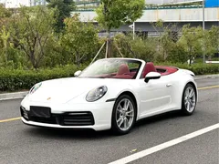 2022 Porsche 911 Carrera Cabriolet 3.0T, белый — фото 1