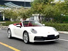 2022 Porsche 911 Carrera Cabriolet 3.0T, белый — фото 2