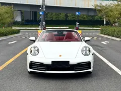 2022 Porsche 911 Carrera Cabriolet 3.0T, белый — фото 3