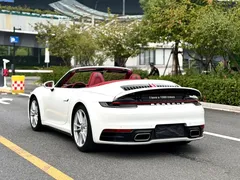 2022 Porsche 911 Carrera Cabriolet 3.0T, белый — фото 4