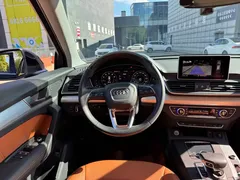 2020 Audi Q5L 40 TFSI Fashion, чёрный — фото 25