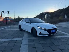 2022 Hyundai Elantra 1.5L CVT 20th Anniversary, белый — фото 3