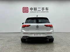 2021 Volkswagen Golf 280TSI DSG Pro, белый — фото 4