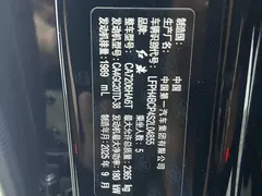 2025 Hongqi H9 2.0T 2WD Premium Luxury Business 5-seat, чёрный — фото 20