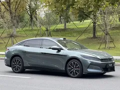 2025 BYD Han L DM-i PHEV 200km Lidar Flagship, синий — фото 3