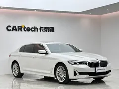 2021 BMW 5 Series 530Li Premium Luxury Package, белый — фото 6