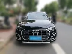 2022 Audi Q5L 45T Luxury, чёрный — фото 2