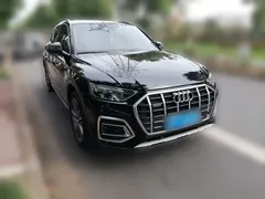 2022 Audi Q5L 45T Luxury, чёрный — фото 3