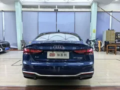 2023 Audi A5 Sportback 40 TFSI quattro Luxury Dynamic, синий — фото 16