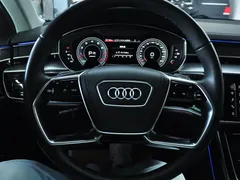 2023 Audi A8L 50 TFSI quattro Select, чёрный — фото 7