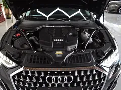 2023 Audi A8L 50 TFSI quattro Select, чёрный — фото 13