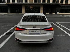 2021 Lexus ES 300h Hybrid Premium, белый — фото 10