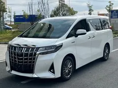 2021 Toyota Alphard Hybrid 2.5L Premium, белый — фото 1