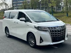 2021 Toyota Alphard Hybrid 2.5L Premium, белый — фото 3