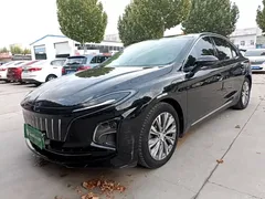 2023 Hongqi E-QM5 EV 620km PLUS, чёрный — фото 1