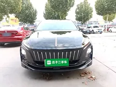 2023 Hongqi E-QM5 EV 620km PLUS, чёрный — фото 3