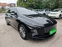 2024 Hongqi E-QM5 EV 610km Plus, чёрный — фото 4